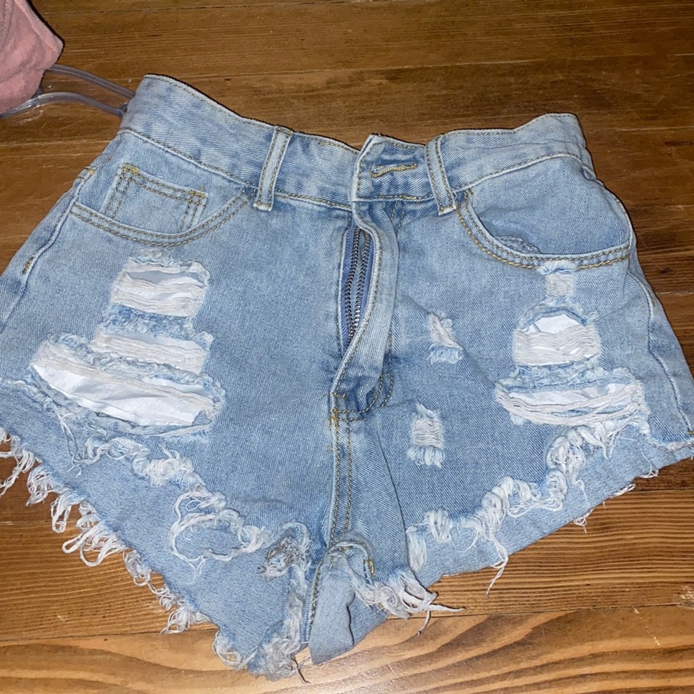 Shine xs jean shorts